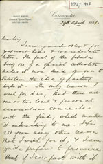 letter from Whatley