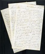 letter to Fanny