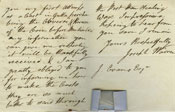 letter from J. Warren