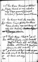 Page from William Hemmings's diary 26 September 1890