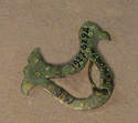 brooch in the form of a cockerel
