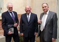 Arthur, the Danish Ambassador and Christopher Brown